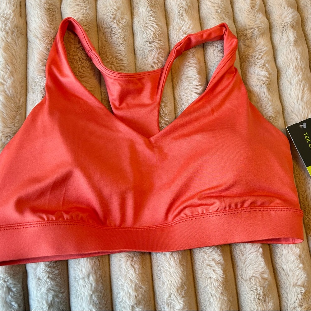 Kohl's Vibrant Coral Sports Bra
